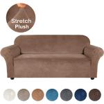 Fundas azules de tela para sofá 