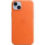 Fundas naranja de cuero para iPhone Apple 