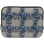 Fundas iPad blancas de poliester con logo J.W. Anderson para mujer 
