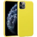 Fundas amarillas de silicona para iPhone 11 Pro 