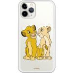 Funda para iPhone 11 Pro Oficial de Disney Simba y Nala Silueta - El Rey León