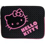 Fundas portátil negras de neopreno Hello Kitty acolchadas Universal 