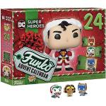 Funko Advent Calendar: DC 2023 - Superman - DC Comics - 24 Días de Sorpresas - Minifigura de Vinilo Coleccionables - Caja Misteriosa - Idea de Regalo - Holiday Xmas para Chicas y Chicos