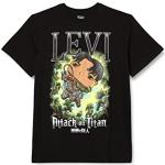 Funko Boxed tee: Attack On Titan: Levi Ackerman - Large - (L) - Camiseta, Franela - Ropa - Idea Manga Corta para Adultos Hombres y Mujeres- Mercancia Oficial