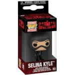 Funko Pop Keychain: DC The Batman - Catwoman - Selina Kyle - Minifigura de Vinilo Coleccionable Llavero Original - Relleno de Calcetines - Idea de Regalo- Mercancia Oficial - Movies Fans