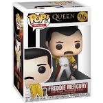 Funko Pop Rocks: Queen-Freddie Mercury Wembley 1986 - Figura de Vinilo Coleccionable - Idea de Regalo- Mercancia Oficial - Juguetes para Niños y Adultos - Music Fans