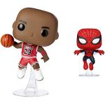 Funko- Pop Vinyl: NBA: Bulls: Michael Jordan Figura Coleccionable & Pop Marvel: 80th-First Appearance Spider-Man Collectible Toy, Multicolor (46952)