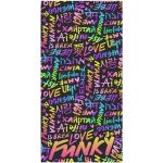 Funky Trunks Cotton Love Funky Towel Negro 80x160 cm