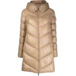 Abrigos beige de poliester con capucha  manga larga impermeables con logo HUGO BOSS BOSS talla L de materiales sostenibles para mujer 