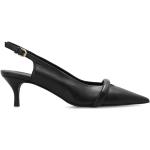 Zapatos negros de goma de tacón con logo FURLA talla 39 para mujer 