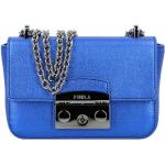Furla Metropolis Bolsa de hombro Mini Bag Piel 16 cm blu cobalto