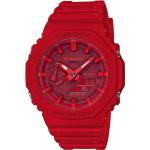 Relojes rojos de resina de pulsera Casio G-Shock 