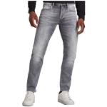 Jeans stretch grises rebajados G-Star 3301 desteñido para hombre 