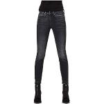 Pantalones ajustados negros ancho W25 G-Star 3301 raw talla XS para mujer 
