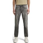 G-STAR RAW 3301 Regular Tapered Jeans para Hombre, Gris (faded carbon 51003-C909-C762), 30W / 32L