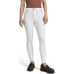 Pantalones ajustados blancos rebajados ancho W32 G-Star 3301 raw para mujer 