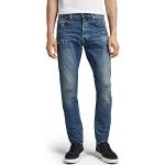 G-STAR RAW 3301 Slim Jeans Vaqueros, Azul (Faded Cascade Restored 51001-c052-c966), 30W / 32L Hombre