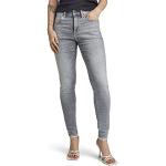 G-STAR RAW Jeans Lhana Skinny Para Mujer, Gris (sun faded glacier grey D19079-A634-C464), 26W / 28L