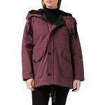 Abrigos lila con capucha  rebajados manga larga G-Star Raw talla L para mujer 
