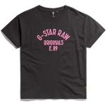 G-STAR RAW Kids T-Shirt Originals 89 Camiseta, Negro Dk Black D24985-01-6484, 16 años para Niñas