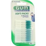 G.U.M Soft-Picks +Fluoride palillos de dientes grande 40 ud