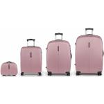 Set de maletas rosas rebajadas con cierre Gabol Paradise en pack de 4 piezas 