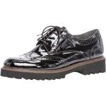 Zapatos negros de sintético de trabajo rebajados con cordones formales Gabor talla 36 para mujer 