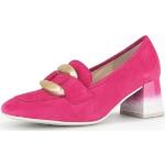 Zapatos rosas de cuero de tacón con tacón cuadrado con tacón de 5 a 7cm formales Gabor talla 35,5 para mujer 
