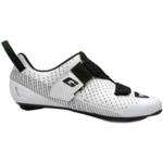 Zapatillas blancas de goma de triatlón con velcro Gaerne talla 44 para hombre 