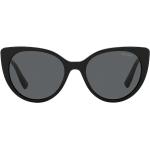 Gafas negras de acetato con logo Miu Miu talla 6XL para mujer 
