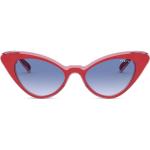 Gafas rojas de acetato de sol Vogue para mujer 
