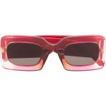 Gafas rojas de acetato de sol con logo Marc Jacobs talla 5XL para mujer 