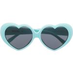 Gafas azules de acetato de sol con logo MOSCHINO Talla Única para mujer 