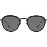 Gafas negras de metal de sol con logo Armani Giorgio Armani talla L para hombre 