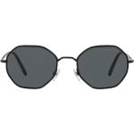 Gafas negras de metal de sol Armani Giorgio Armani talla XL para hombre 