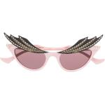 Gafas rosas de acetato de sol Gucci talla 5XL para mujer 
