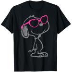 Camisetas negras de encaje con encaje  Peanuts Snoopy vintage de encaje talla S para hombre 