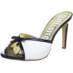 Galliano 900401 - Zapatos de tacón de Cuero para Mujer, Color Azul, Talla 40