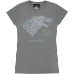 Camisetas grises Juego de Tronos de invierno talla M para mujer 