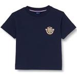 GANT D1. Banner Shield SS T-Shirt Camiseta, Evening Blue, 176 para Niñas