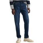 Jeans stretch azul marino ancho W36 Gant para hombre 