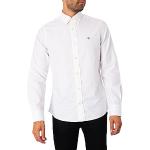 Camisas oxford blancas tallas grandes Gant talla XXL para hombre 