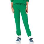 GAP Pantalones Deportivos de Forro Polar con Logotipo de Gran tamaño, Verde Navidad, Medium para Mujer