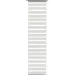 GARDINIA Cortina japonesa (1 pieza), Cortina corredera, Aspecto de doble persiana enrollable, Cortina de panel Day + Night, Tecnología innovadora + patentada, Blanco, 60 x 245 cm (an x al)