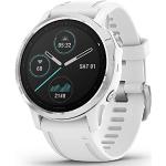 Relojes blancos de pulsera con GPS con medidor de frecuencia cardíaca Garmin Fenix 6S para mujer 