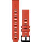 Garmin Fenix 7 - Banda de silicona de ajuste rápido (22 mm), color rojo