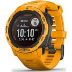 Relojes amarillos de silicona de pulsera con GPS Solar militares Garmin Instinct para mujer 