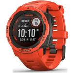 Relojes rojos de silicona de pulsera con GPS Solar militares Garmin Instinct para mujer 