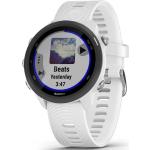 Smartwatches blancos rebajados con GPS Garmin Forerunner 245 Music para mujer 