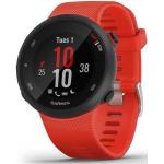 Smartwatches rojos rebajados redondos con GPS Solar con medidor de distancia para running Garmin Forerunner 45 para mujer 
